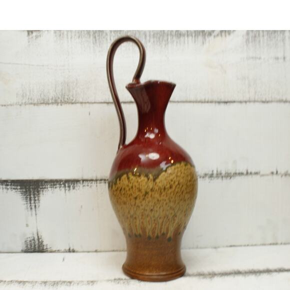 Seagrove Pottery Handmade and Glazed Vase Pitcher Signed - Picture 1 of 7